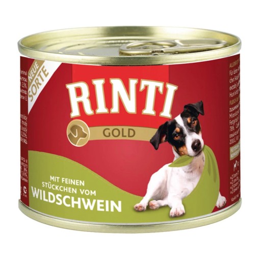 Rinti | Zlato | Plechovka - Kanec 185g
