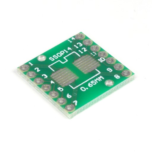 SO14 SOP14 Adaptér adaptéra SSOP14 na DIP14W