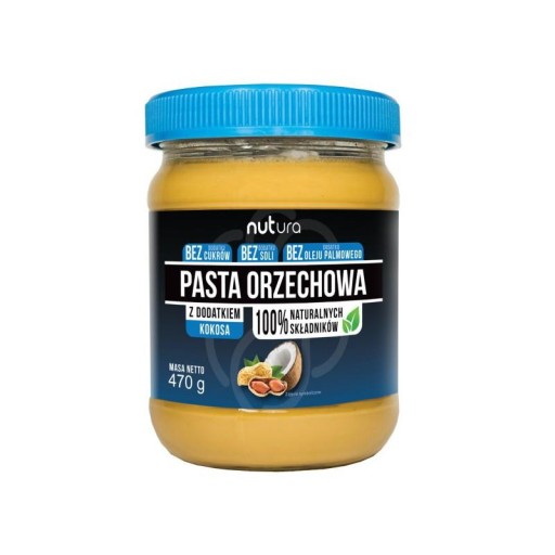 Oriešková pasta s kokosom 470 g