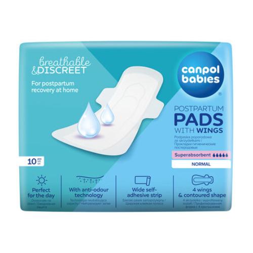 CANPOL BABIES Diskrétne popôrodné hygienické vložky 10 ks.