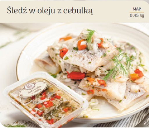 Sleď v oleji s cibuľou Beczka Grotowska 450g