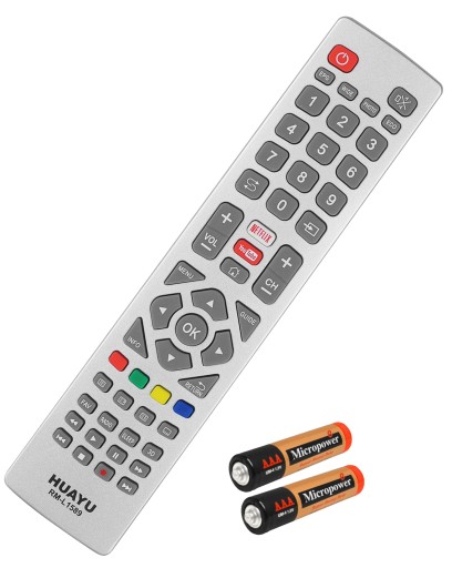 TV DIAĽKOVÉ UNIVERZÁLNE BLAUPUNKT SHARP TECHNIKA BATÉRIE OK NETFLIX YOUTUBE