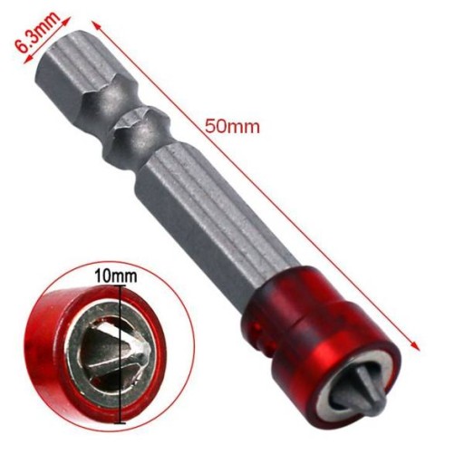 Magnetický bit s dorazom pre sadrokartónové dosky PH2