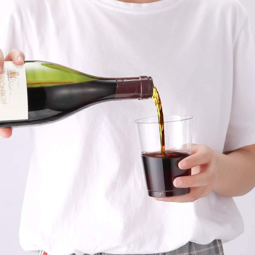PLASTOVÝ HRNČEK 500ML NA NÁPOJE DEZERTY 6 KS