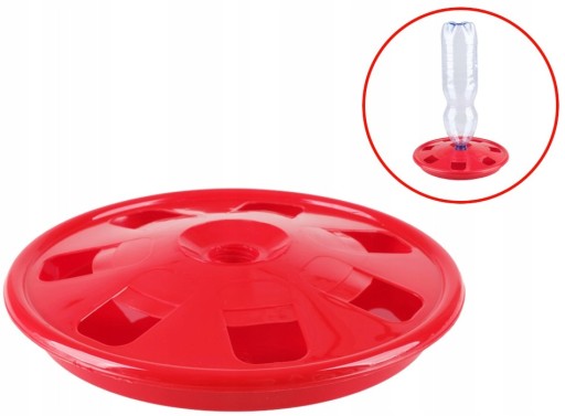 VODNÝ NÁSTROJ PRE SLIEPKY, KAČICE, HUSI, HYDINU A DOMÁCE VTÁKY V 25 cm FĽAŠI