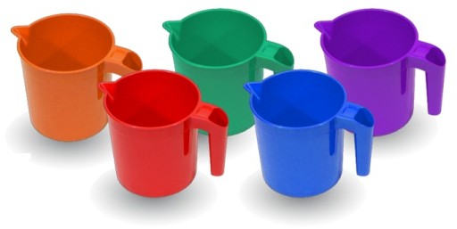 KUCHYŇSKÝ ODMERNÝ hrnček S ODBORNÝM DŽBÁNOM 1,25L