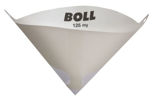 Papierové sitko BOLL s 125µ nylonovou vložkou