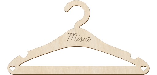 DETSKÝ VEŠIAK PRE DIEVČA/CHLAPECKA S MENOM