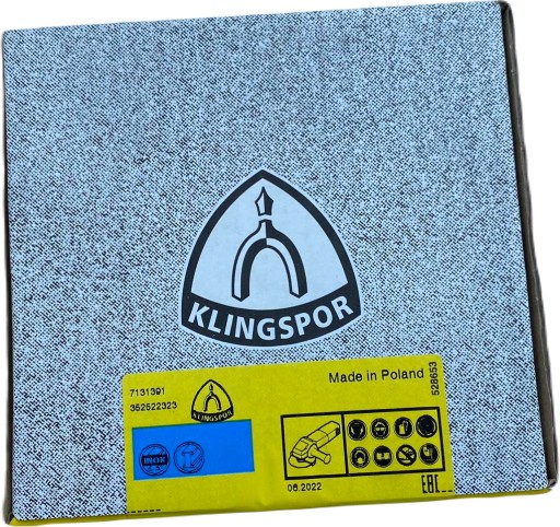 Štít 125x1 Klingspor 262937 Nerezová oceľ A60 Extra