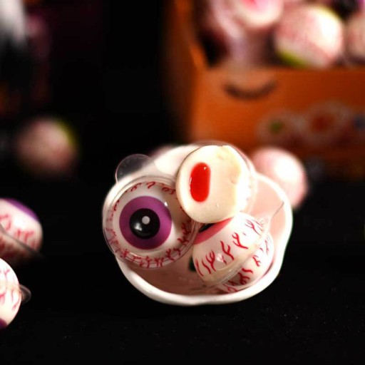 Trolls Foam Jelly Eyes HALLOWEEN z Nemecka, balenie 6 ks DE