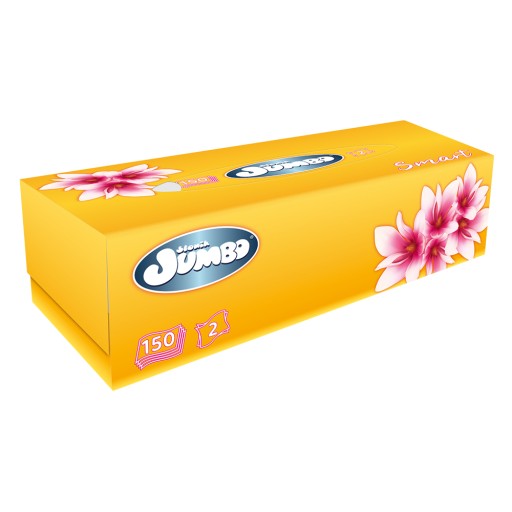 HYGIENICKÉ Utierky JUMBO SMART ELEPHANT 2W BOX KARTÓN 150 KS