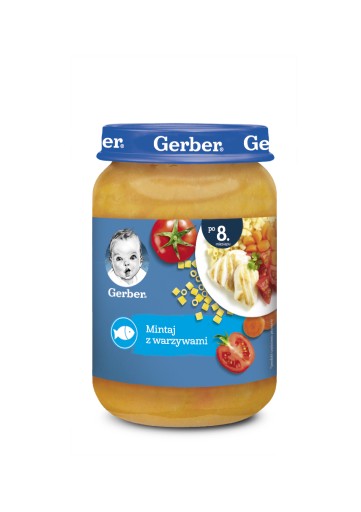 GERBER pollock večera so zeleninou 190g