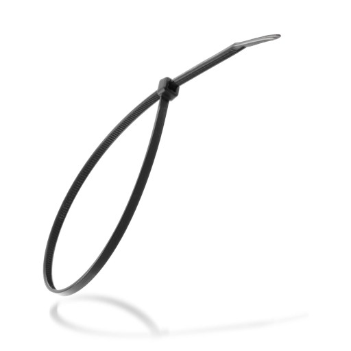 100x sťahovacie pásky Káblové pásky Zipsy 2,5 x 100 mm Silné UV sťahovacie pásky