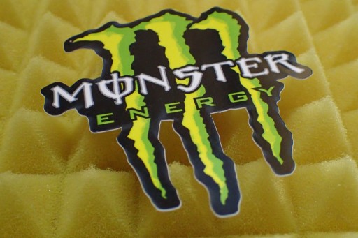 NÁLEPKA ENERGIE LOGO DAKAR RACING MOTOCROSS RALLYE 7,5 x 7,8 cm