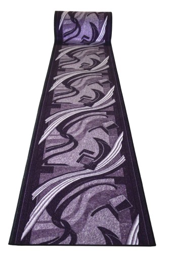 VLNY fialový behúň s elegantným vzorom, šírka 70cm (1 ks má 10cm)