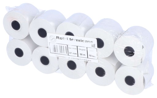 Termopapier rolka do pokladničného terminálu 37x30m 10 KS DRESCHER