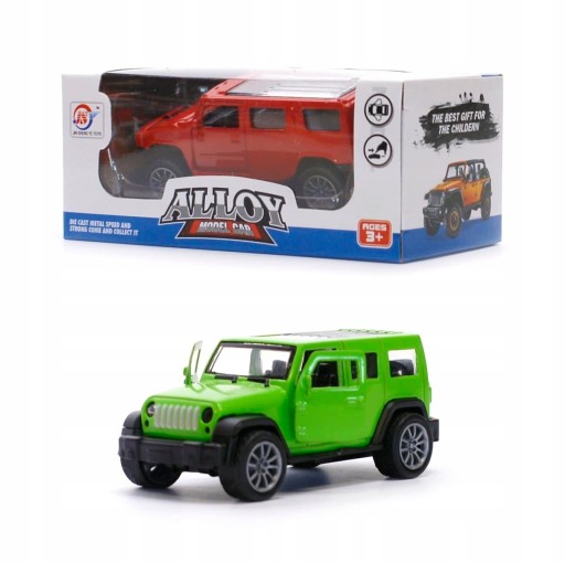 OFF-ROAD auto JEEP s pružinovým odpružením