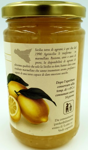 Citrónový džem originál Sicília FLAVOURS OF SICILY