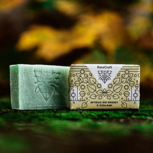 RareCraft Druidské mydlo na fúzy 110g