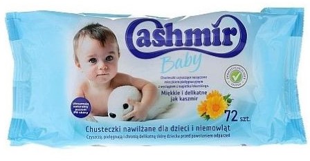 KAŠMÍROVÉ DETSKÉ VLHČENÉ Utierky