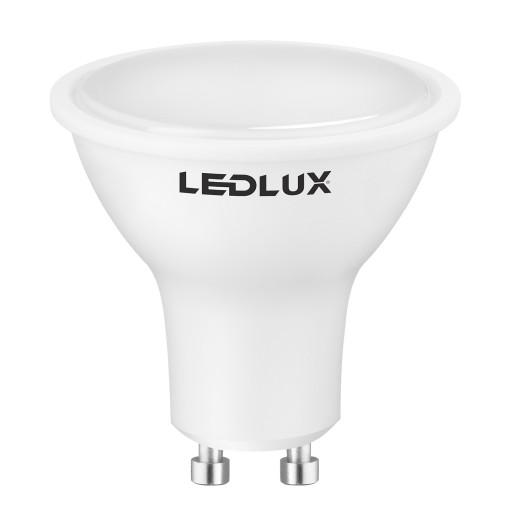 6x GU10 LED žiarovka 5,5W = 50W SMD Premium LEDLUX nebliká, 3 FARBY