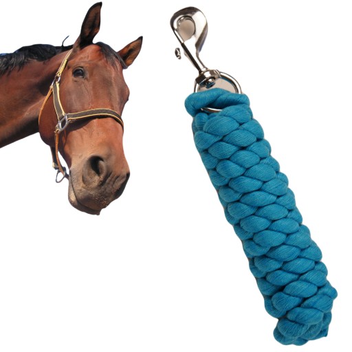 York Meg TURQUOISE konský úväz, pre HORSE, alpaka
