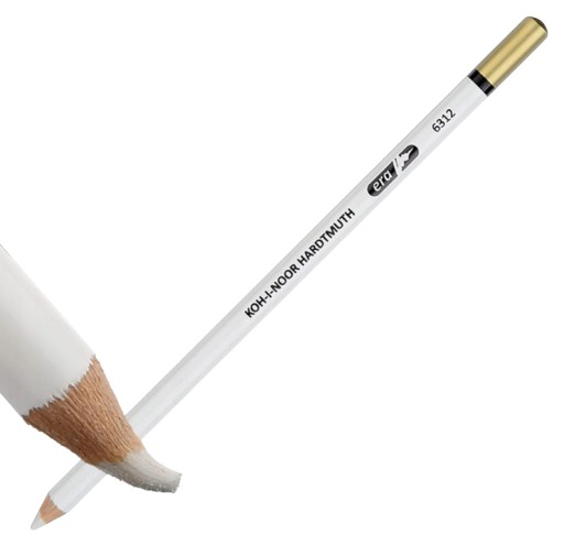 PRECIZNÁ GUMA V CERUŽKE ERA KOH-I-NOOR NA RYBENIE A VYMAZÁVANIE