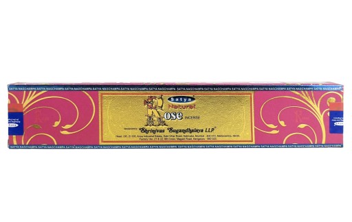 Vonné tyčinky Satya Natural Rose