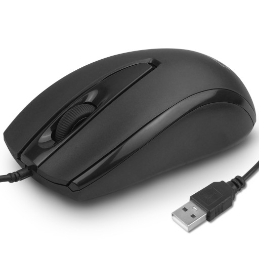 KÁBOVÁ MYŠ USB POČÍTAČOVÁ HERNÁ MYŠ