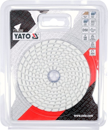YATO DISK 100MM NA BRÚSENIE HRUBÝCH OBKLADOV GR.50