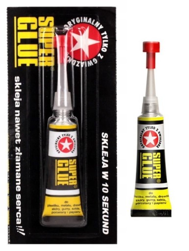 Sekundové lepidlo Super Glue 2 ml