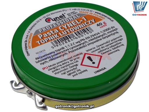 CYNEL 40G PÁJKOVÁ PASTA NA SPÁJKOVANIE