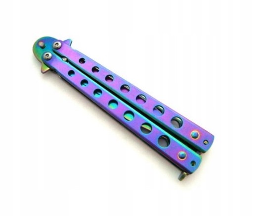 Tréningový nôž BALISONG RAINBOW