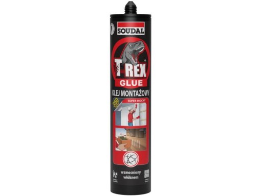 Montážne lepidlo Soudal T-Rex 380 ml
