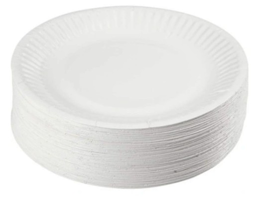 Papierový tanier 15cm 100ks EKO biele TANIERE