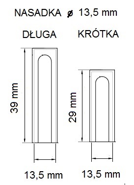 uzáver pántu 13,5 mm, biela sada