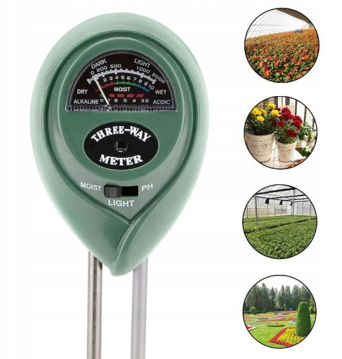 GARDEN Acid Meter TESTER ZÁHRADNÝ PH METER PÔDA METER PÔDA