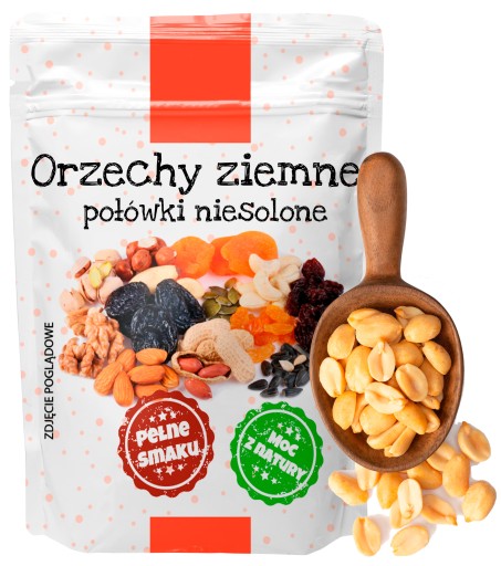 Arašidy 1kg, polovičky arašidov 1000g