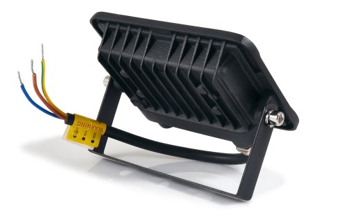 LED SVETLOMET 20W ČIERNA BEZ CR 3000K