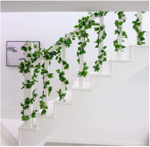 6m Umelé Ivy GIRLAND Kvety na balkón x3