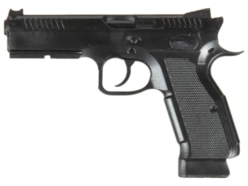 PIŠTOĽ NA VELCRO PATCH CZ 75 SP-01 ČIERNA