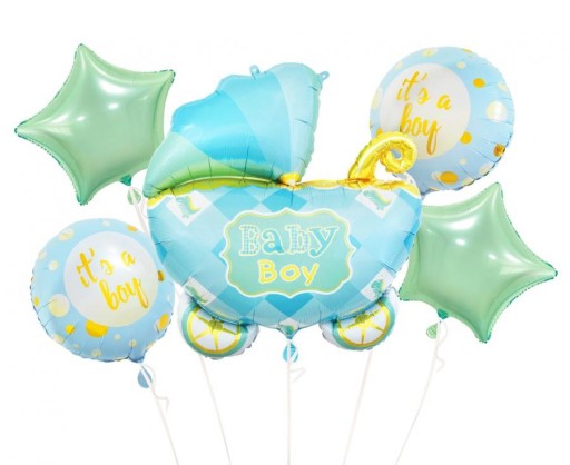 MODRÉ párty jednorázové papierové poháre Narodeniny ROK 6 ks