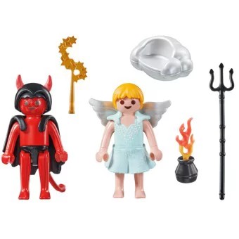 PLAYMOBIL 71170 ANJEL A ČERT