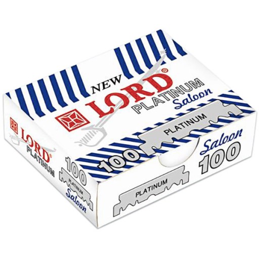 Lord Platinum sloon polovičné žiletky 100 ks