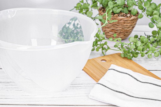 Plastová oválna kuchynská nádoba na miešanie, 3 l