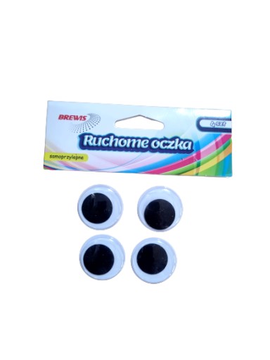 POHYBLIVÉ OČI SAMOLEPIACE RO24 30mm BREWIS