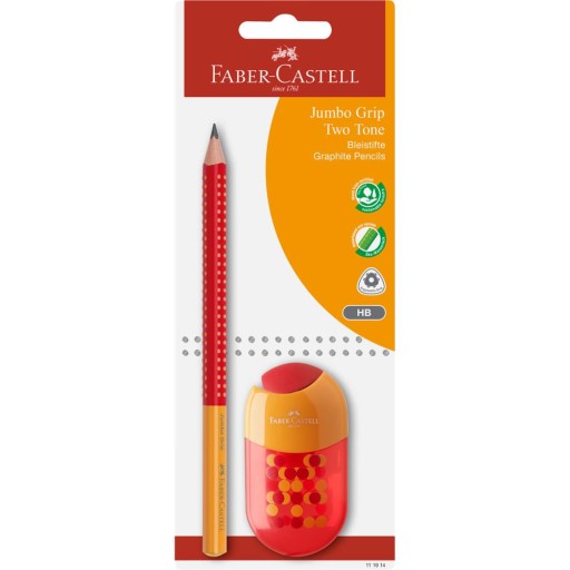 PENCIL Grip 2001 + brúska s gumou FABER-CASTELL