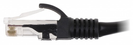 PATCHCORD RJ45/3,0-ČIERNA 3,0 m ABCV
