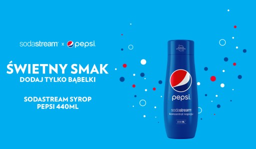 Sirup do SodaStream Pepsi karbonizátor 440 ml