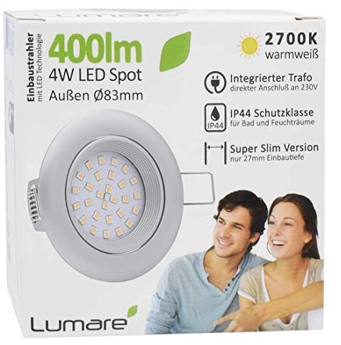 ODSTRÁNENÁ LUMARE 4W 2700K LED TVAR